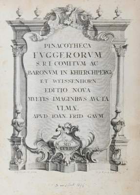 Bild Nr.2: 144-222 Pinacotheca Fuggerorum.: (Genealogie und Heraldik, Fugger)