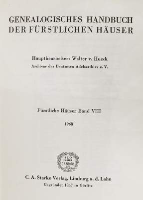 Bild Nr.1: 144-223 Gothaischer genealogischer Hof-Kalender.: (Genealogie und Heraldik)