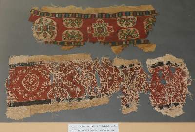 Bild Nr.2: 144-2278 Koptische Textilfragmente.: (Varia, Textil)