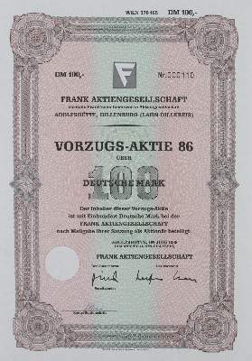 Bild Nr.4: 144-236 Frank'sche Eisenwerke Adolfshütte.: (Wirtschaft, Aktien)