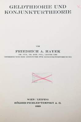 Bild Nr.4: 144-238 Hayek,F.A.v.: (Wirtschaft)