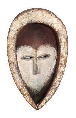Bild Nr.1: 144-2380 Maske Kwele.: (Afrika)