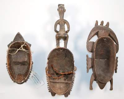Bild Nr.4: 144-2381 Afrikanische Masken.: (Afrika, Masken)