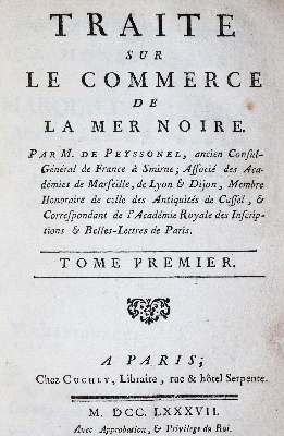 Bild Nr.1: 144-239 Peyssonel,C.de.: (Wirtschaft)