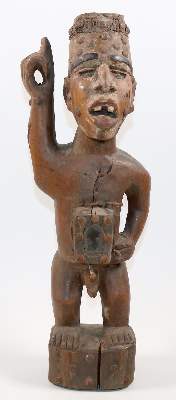 Bild Nr.1: 144-2393 Nkisi, Nkonde Zauberfigur.: (Afrika)