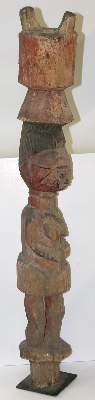 Bild Nr.2: 144-2397 Pfostenfigur wohl: (Afrika)