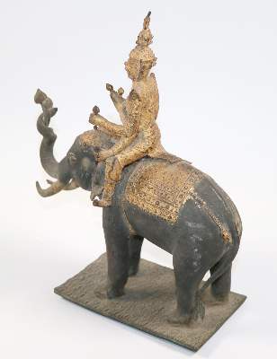 Bild Nr.23: 144-2487 Indra auf Airavata: (Asiatika)