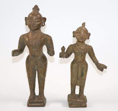 Bild Nr.1: 144-2494 Krishna u. Gopi: (Asiatika)