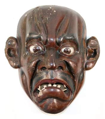 Bild Nr.1: 144-2496 Monumentale Maske: (Asiatika)