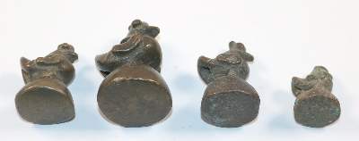 Bild Nr.2: 144-2499 Opiumgewichte,: (Asiatika)