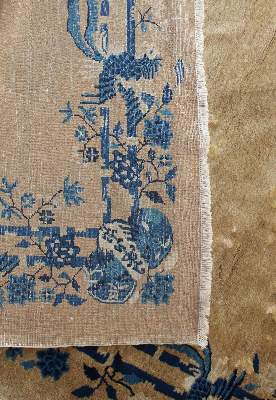 Bild Nr.2: 144-2524 Imperialer Drachenteppich.: (Asiatika, Teppiche)