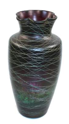 Bild Nr.1: 144-2534 Jugendstilvase: (Glas)
