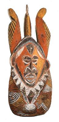 Bild Nr.1: 144-2566 Maske Papua-: (Ozeanien)
