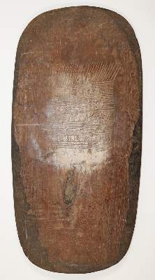 Bild Nr.1: 144-2574 Rituelles Holzschild,: (Ozeanien)