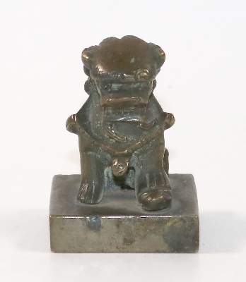 Bild Nr.1: 144-2578 Bronzesiegel China.: (Petschaften)