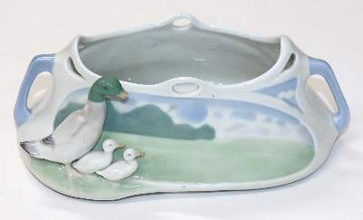 Bild Nr.1: 144-2602 Jugendstil Keramik.: (Porzellan u. Keramik)
