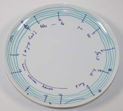 Bild Nr.25: 144-2606 Rosenthal Künstler-Teller: (Porzellan u. Keramik)
