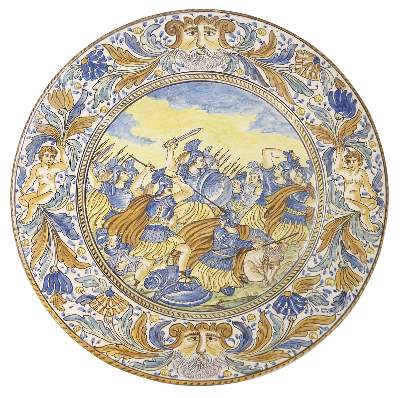 Bild Nr.1: 144-2611 Urbino o. Deruta: (Porzellan u. Keramik)