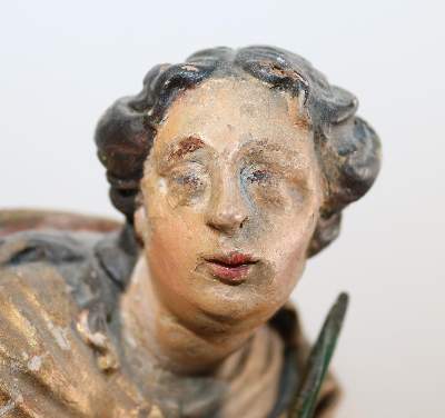 Bild Nr.2: 144-2623 Heiligenfigur.: (Religiöse Volkskunst)