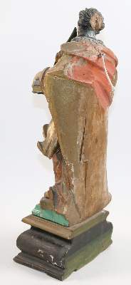 Bild Nr.3: 144-2623 Heiligenfigur.: (Religiöse Volkskunst)