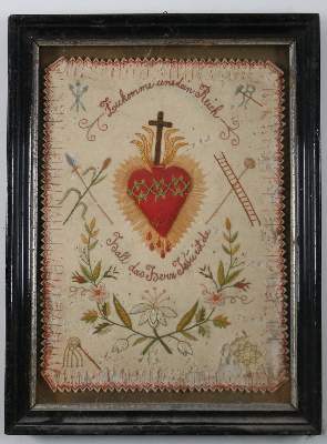 Bild Nr.12: 144-2631 Klosterarbeiten: (Religiöse Volkskunst)