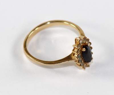 Bild Nr.2: 144-2659 Saphirring.: (Schmuck, Ringe)