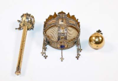 Bild Nr.3: 144-2677 Reichsinsignien en: (Silber)