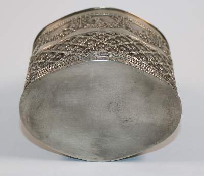 Bild Nr.3: 144-2681 Teedose,: (Silber)