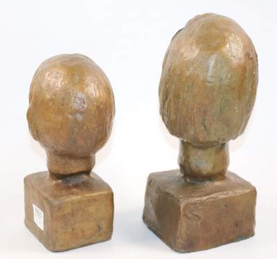 Bild Nr.4: 144-2685 Bronze Portraitköpfe: (Skulpturen - Plastiken)