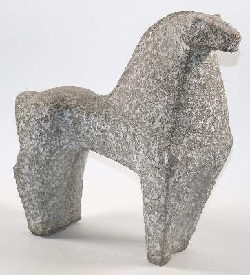 Bild Nr.1: 144-2701 Steinpferd,: (Skulpturen - Plastiken)
