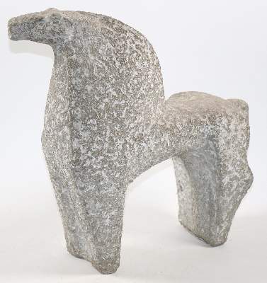 Bild Nr.2: 144-2701 Steinpferd,: (Skulpturen - Plastiken)