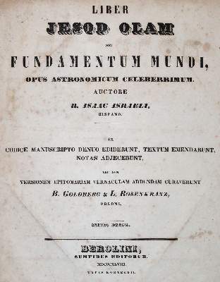 Bild Nr.1: 144-273 Israeli,I.: (Judaica)