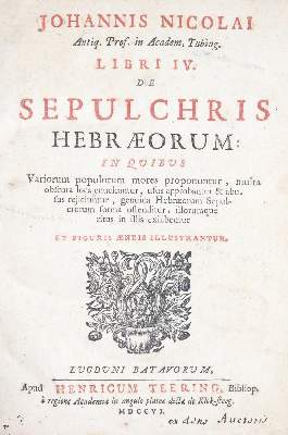 Bild Nr.4: 144-276 Nicolai,J.: (Judaica)