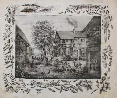 Bild Nr.2: 144-2760 Bauernhof.: (Varia, Anschauungsbilder)