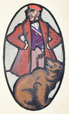 Bild Nr.2: 144-2804 Glasmalerei.: (Varia)