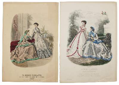 Bild Nr.2: 144-2851 Modeillustration.: (Varia, Mode und Trachten)