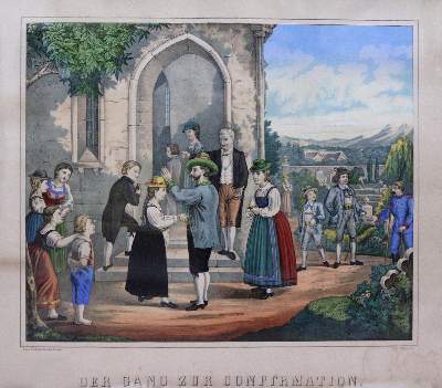 Bild Nr.3: 144-2872 Vier wichtige Begebenheiten eines Lebens.: (Varia)