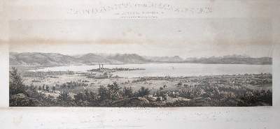 Bild Nr.1: 144-2903 Panorama vom Bodensee von Lindau bis Rorschach,: (Deutschland, Bodensee)