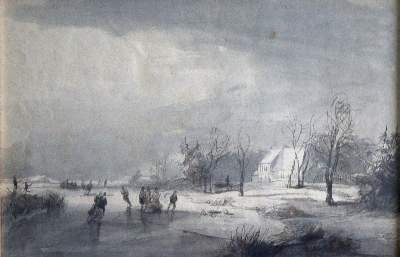 Bild Nr.8: 144-3012 Winterlandschaft.: (Ausland, Benelux)