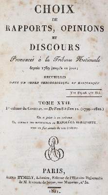 Bild Nr.1: 144-306 Choix de rapports,: (Jus der Bibliothek v. Prof. Thomas Würtenberger, Frankreich)