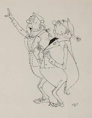Bild Nr.3: 144-3148 Böckli, Carl: (Ausland, Schweiz, Karikatur)