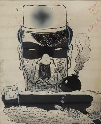 Bild Nr.4: 144-3150 Nef, Jakob: (Ausland, Schweiz, Karikatur)