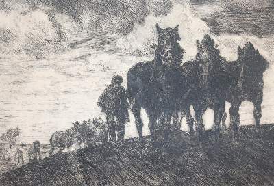 Bild Nr.4: 144-3217 Allongé, August: (Künstlergraphik)