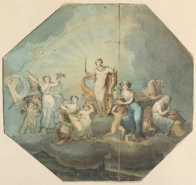 Bild Nr.1: 144-3230 Apollo: (Künstlergraphik)