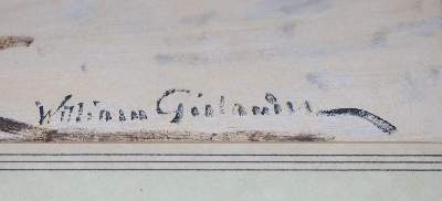 Bild Nr.8: 144-3232 Aquarell.: (Künstlergraphik)