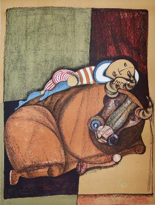 Bild Nr.2: 144-3304 Boulanger, Graciela Rodo: (Künstlergraphik)