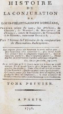 Bild Nr.1: 144-337 (Mirabeau,H.G. de Riquette de).: (Jus der Bibliothek v. Prof. Thomas Würtenberger)