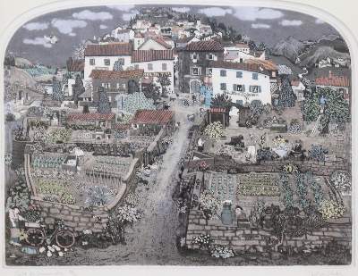 Bild Nr.1: 144-3399 Clarke, Graham: (Künstlergraphik)