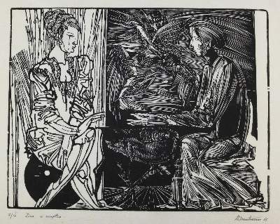 Bild Nr.1: 144-3463 Dumitrescu, Natalia: (Künstlergraphik)