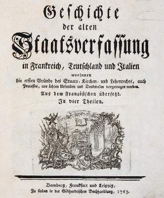 Bild Nr.1: 144-347 (Buat-Nancay,L.G.du).: (Jus der Bibliothek v. Prof. Thomas Würtenberger, Politik und Staatswissenschaften)
